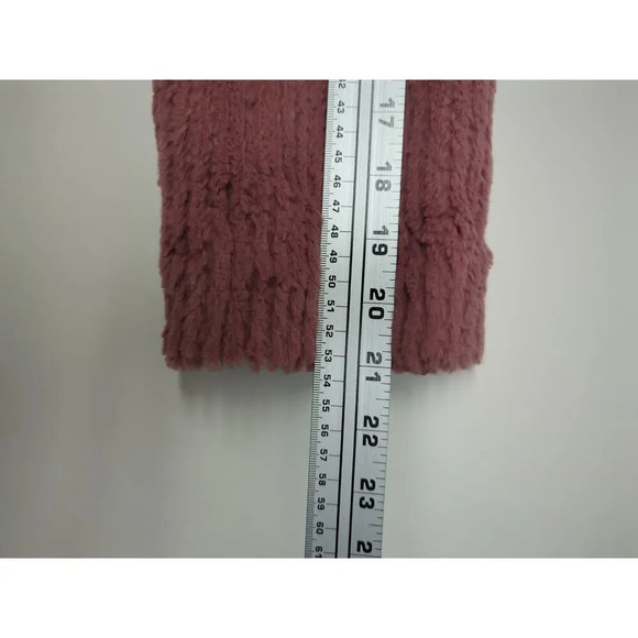 Elodie Girl Soft Faux Fur Coat Pink with Hood Size  Large - Picture 13 of 14